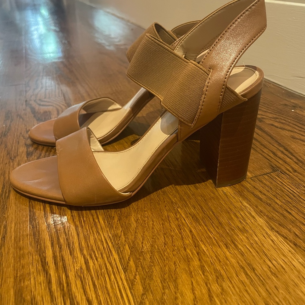Aldo Tan Block Heel Sandals